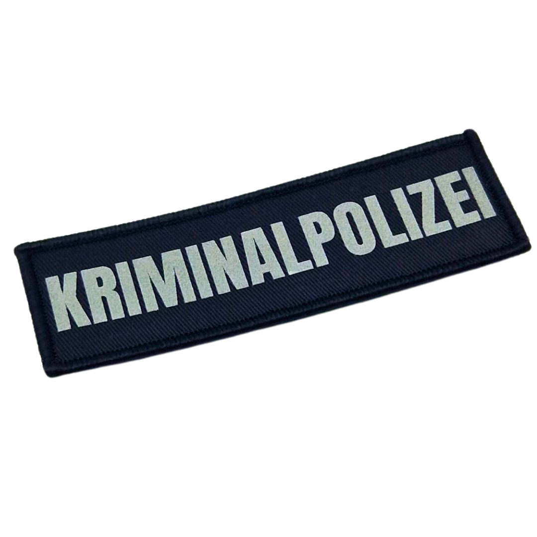 Kriminalpolizei Textil Patch