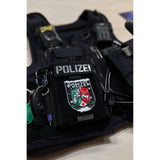 Polizei Xmas Textil Länderpatches