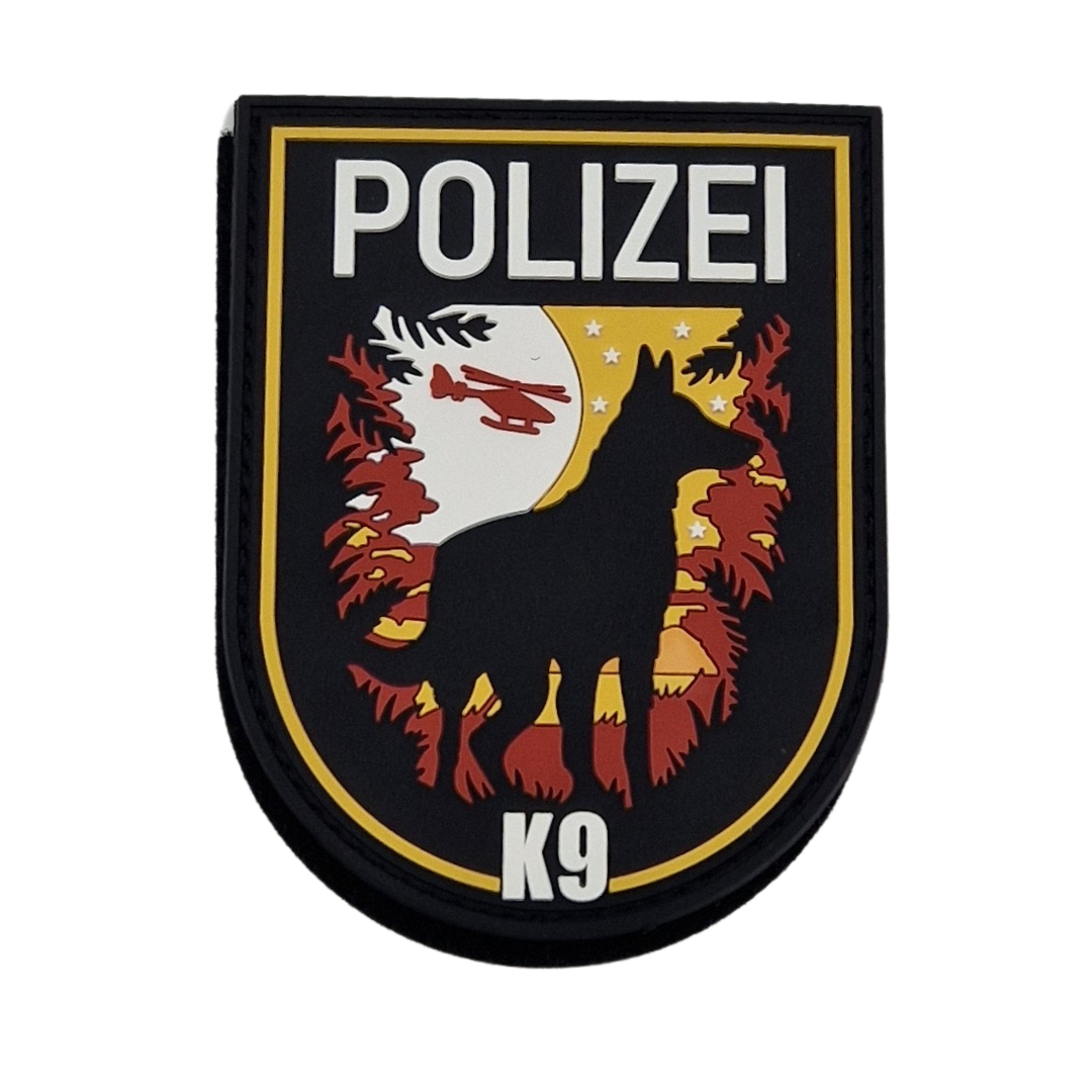 K9 DHF Sunset Rubber Patch