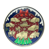 Limitierter XXL Polizei Weihnachtscoin 2025