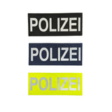Textil Patches "POLIZEI" Reflex