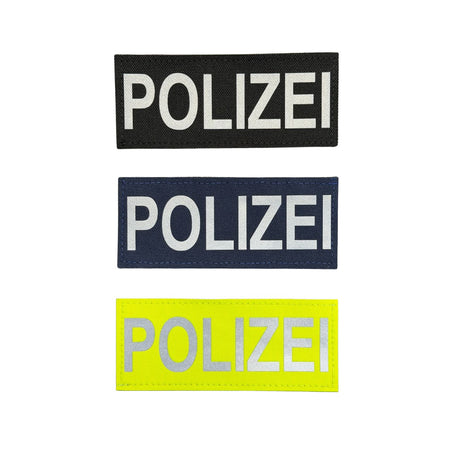 Textil Patches "POLIZEI" Reflex