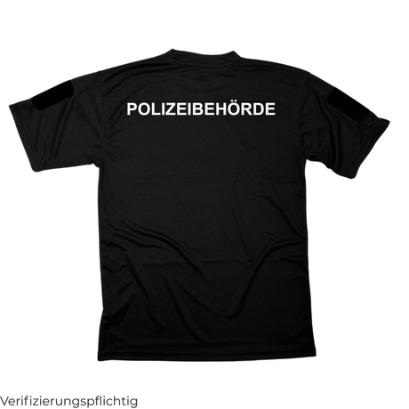 Tactical Quick Dry T-Shirt "POLIZEIBEHÖRDE"