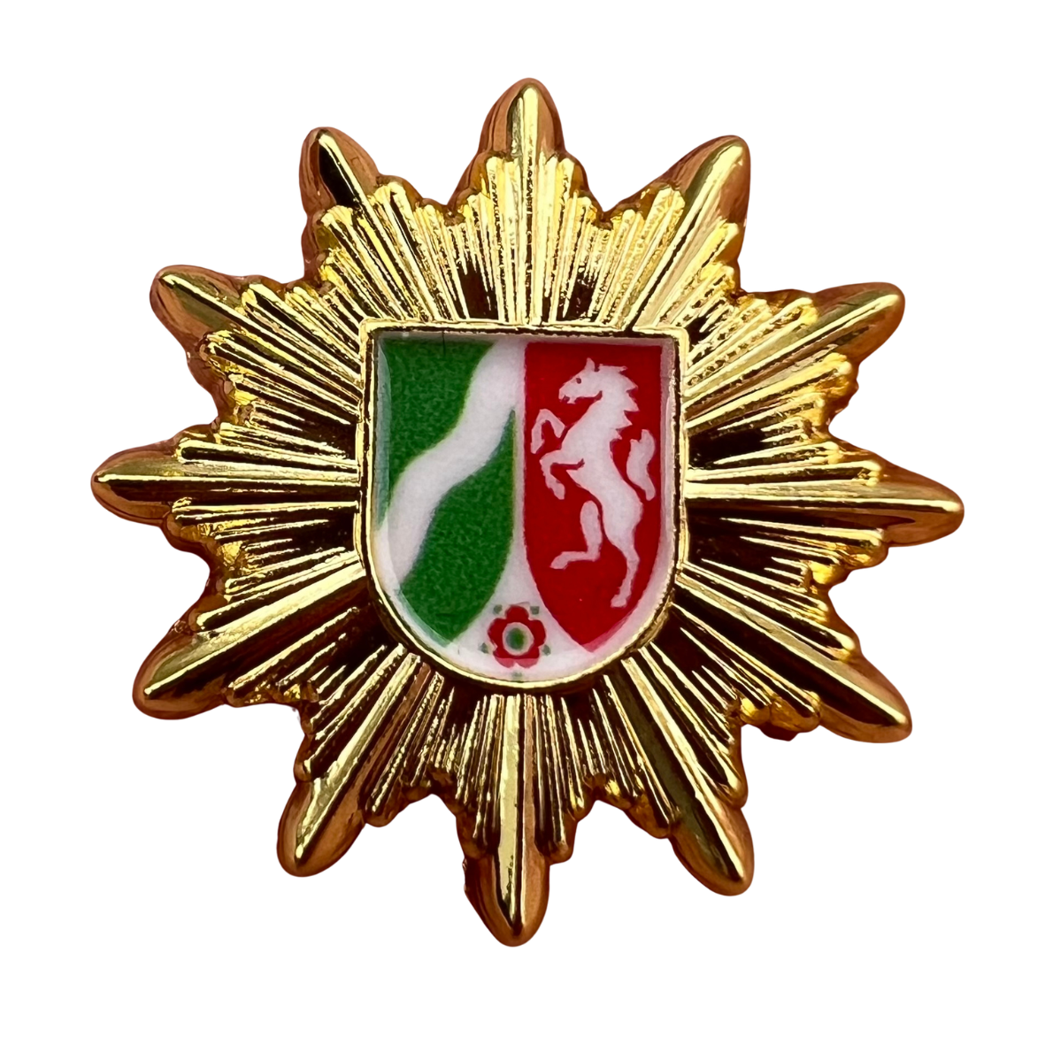 Ansteck-Pin Polizeistern Bundesländer + Bundespolizei