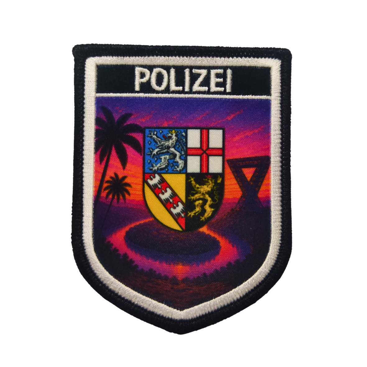 Polizei Bundesländer Summer Edition Textil Patches