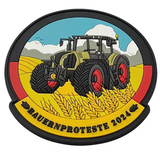 Bauernproteste 2024 Rubber Patch