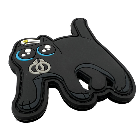 Crazy Policecats Rubber Patch