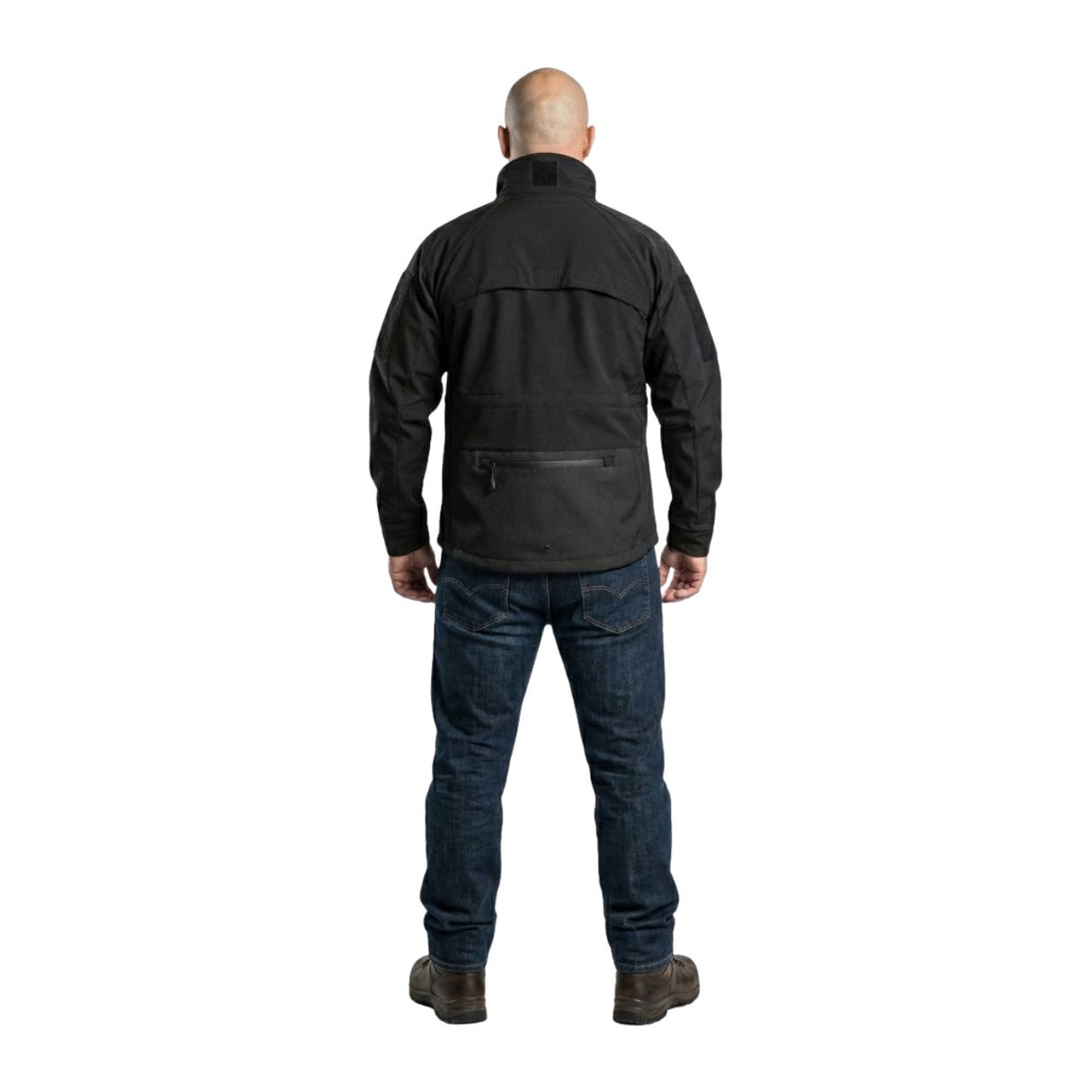 MIL-TEC Softshelljacke PLUS - Schwarz