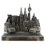Polizei Bundesländer 3D-Metallskulpturen