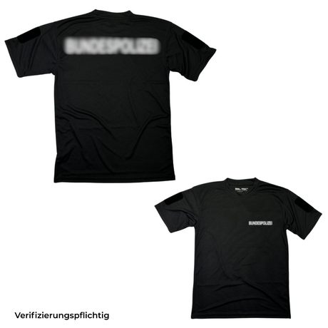 Tactical Quick Dry T-Shirt "BUNDESPOLIZEI"