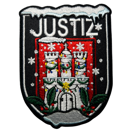 Justiz Xmas Textil Länderpatches