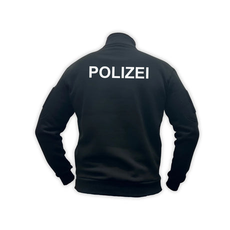 Tactical Sweatshirt mit Zipper "POLIZEI"