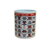 Rettungsdienst Bullshit Bingo Tasse