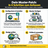 Individuell gefertigtes Patch-Muster