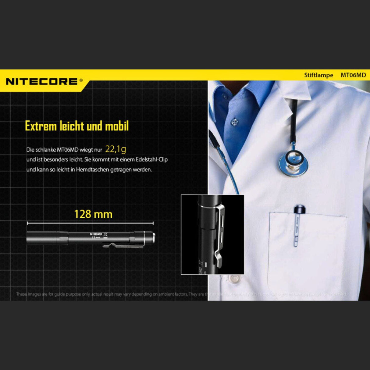 Nitecore MT06MD Diagnostikleuchte