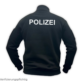 Tactical Sweatshirt mit Zipper "POLIZEI"