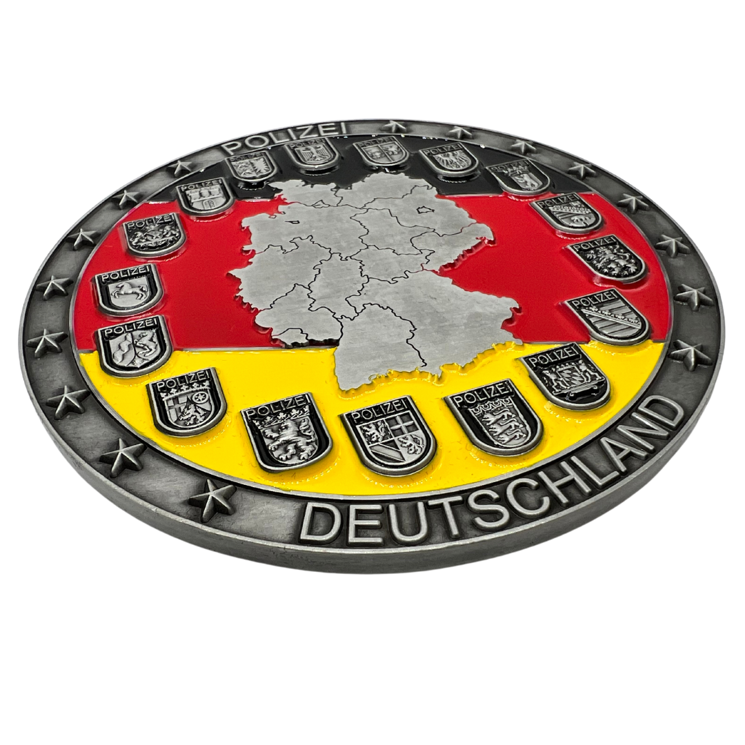 XXL Polizei Deutschland limitierter Coin