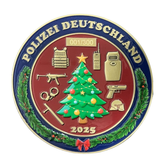 Limitierter XXL Polizei Weihnachtscoin 2025
