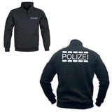 Tactical Sweatshirt mit Zipper "POLIZEI"