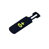 Tactical Zipper Pull Blutgruppe 2er Pack