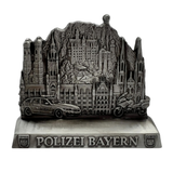 Polizei Bundesländer 3D-Metallskulpturen