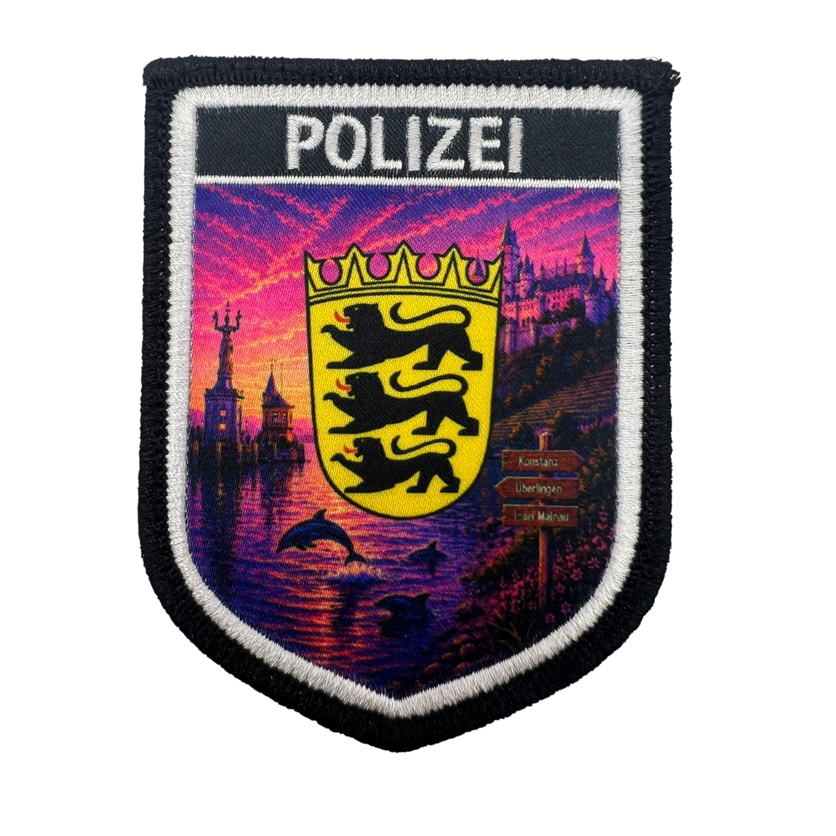 Polizei Bundesländer Summer Edition Textil Patches