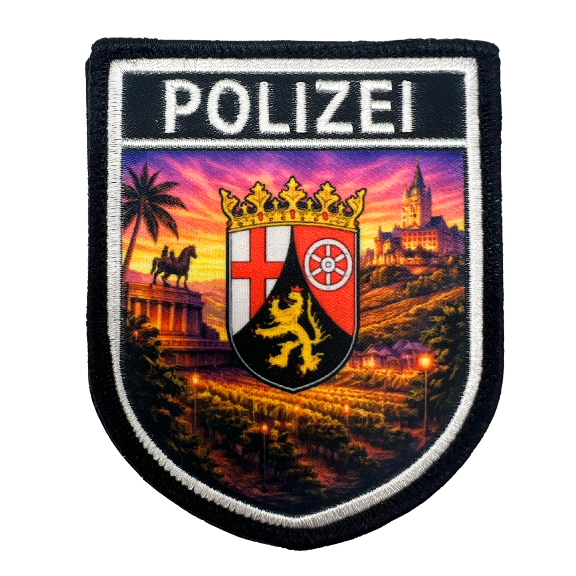 Polizei Bundesländer Summer Edition Textil Patches