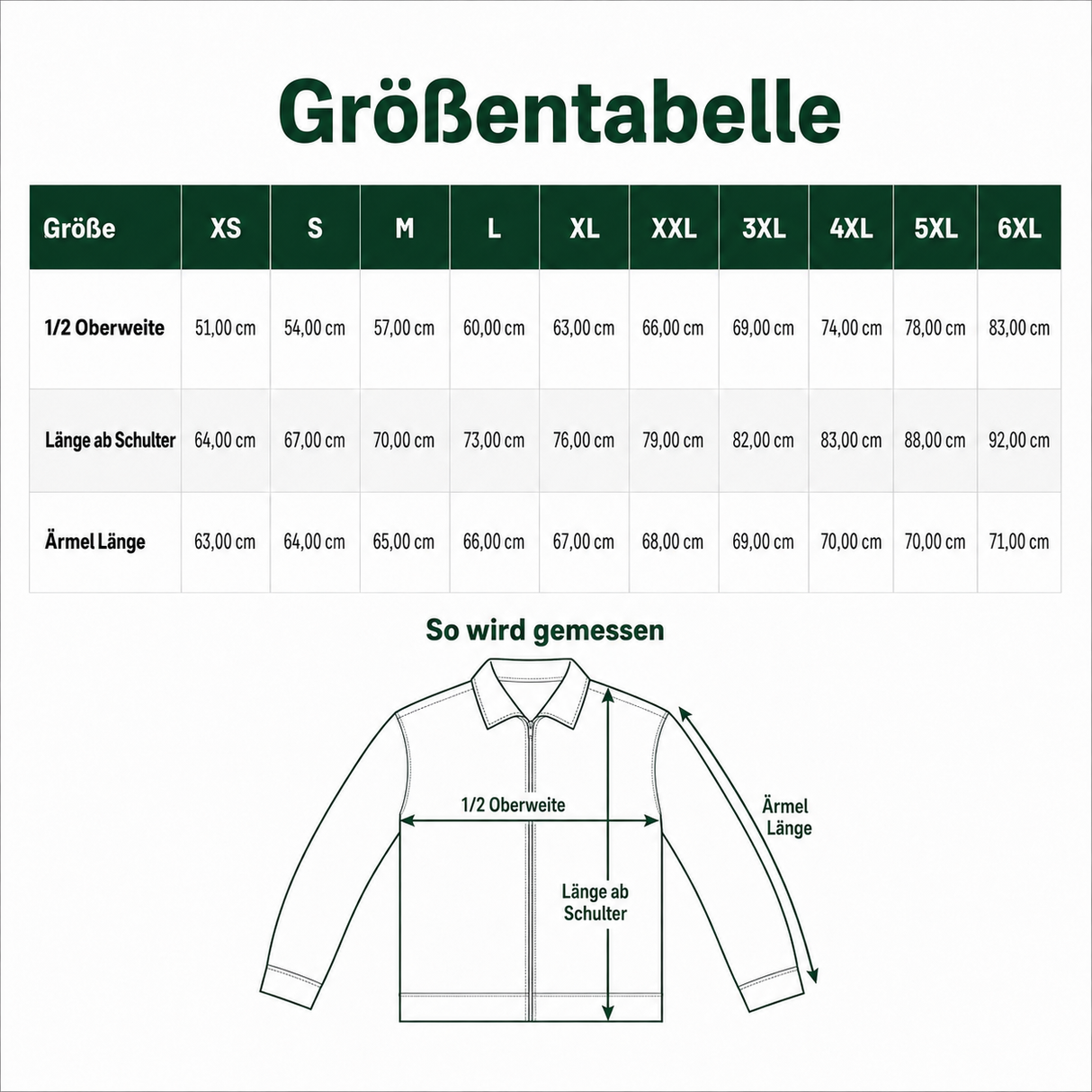 Einsatz-Sweatshirt Half-Zip
