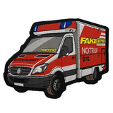 Fake RTW emergency vehicle textile patch