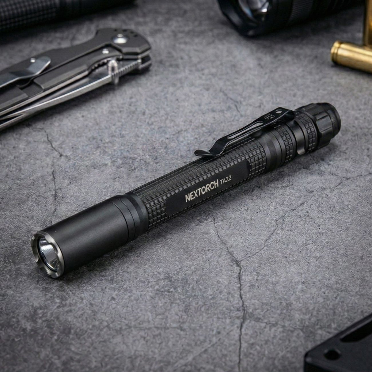 NEXTORCH TA22 Slim Line - Tactical LED Stift-Taschenlampe