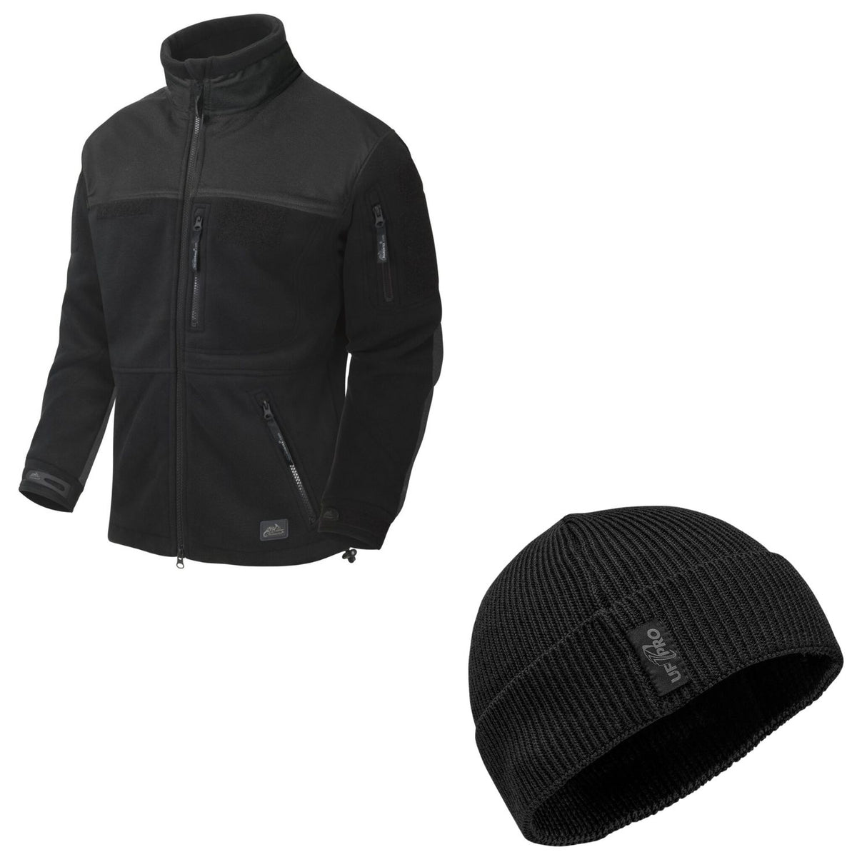 BUNDLE: Helikon-Tex Infantry Fleece Jacke + UF PRO Watch Cap