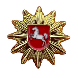 Ansteck-Pin Polizeistern Bundesländer / Bundespolizei