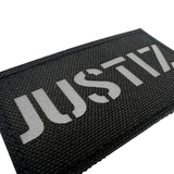 Justiz Lasercut Patch Reflective