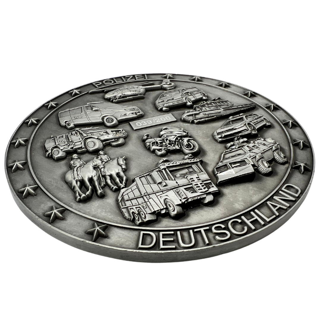 XXL Polizei Deutschland limitierter Coin