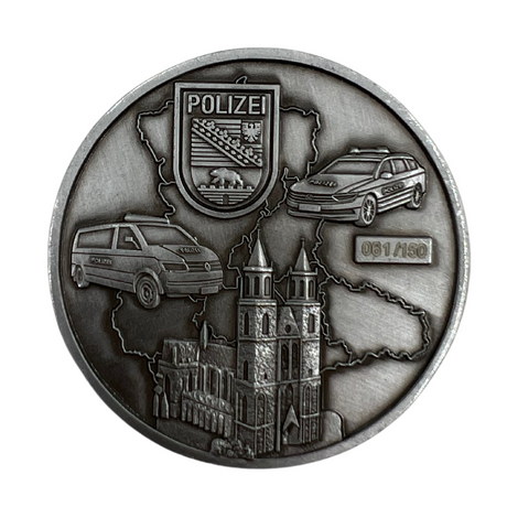 Polizei Sachsen-Anhalt limitierter Sammlercoin #16