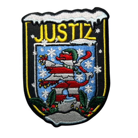 Justiz Xmas Textil Länderpatches