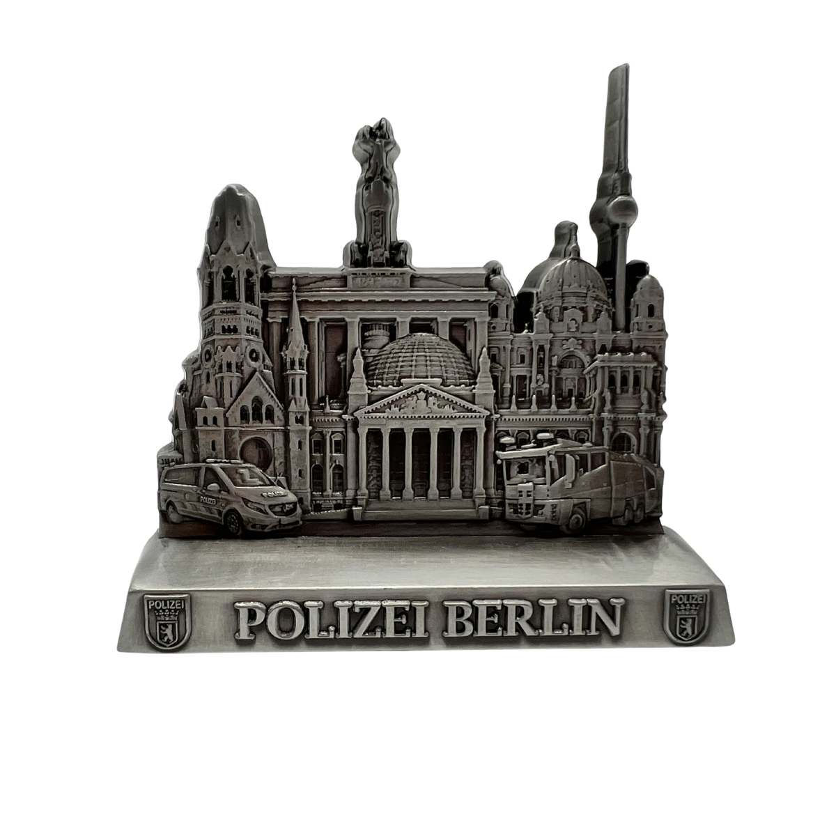 Polizei Bundesländer 3D-Metallskulpturen