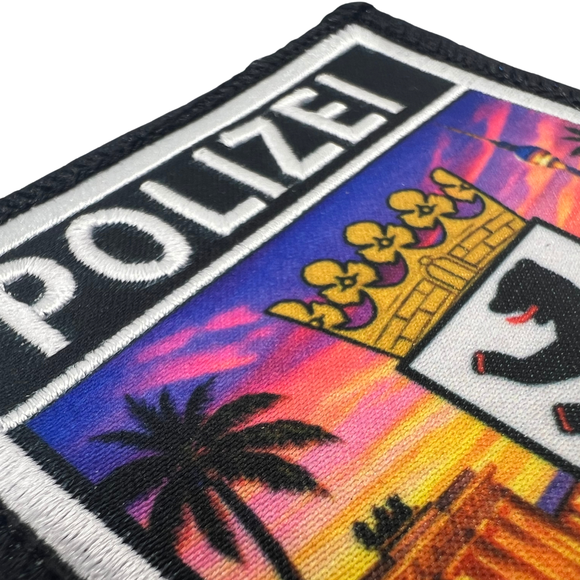 Polizei Bundesländer Summer Edition Textil Patches