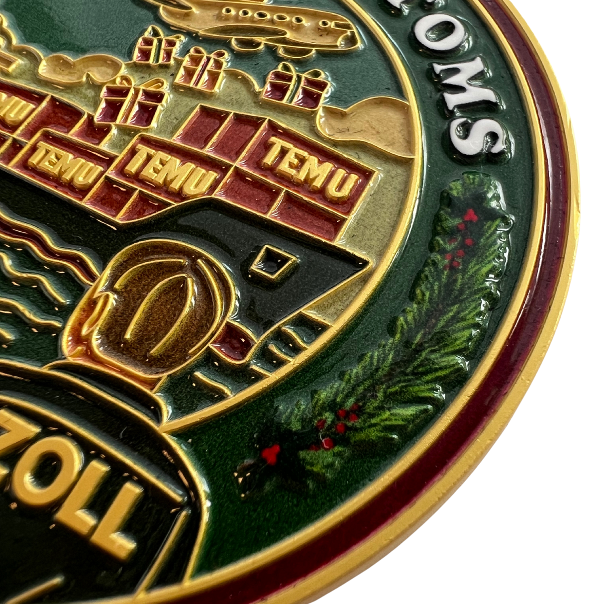 Merry Customs – Zoll Weihnachts-Coin 2025