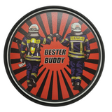 Feuerwehr Bester Buddy Rubber Patch