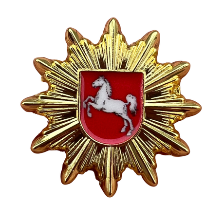 Ansteck-Pin Polizeistern Bundesländer + Bundespolizei