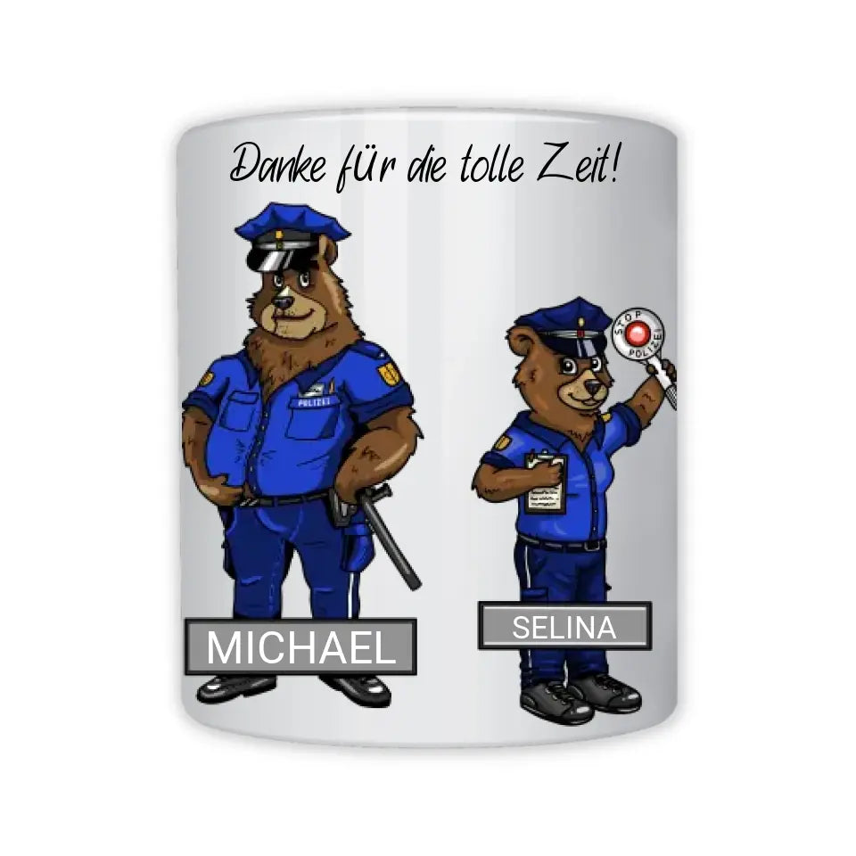 Personalisierbare Tasse "BärenführerIn"