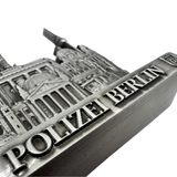 Polizei Bundesländer 3D-Metallskulpturen