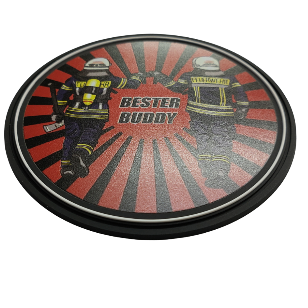 Feuerwehr Bester Buddy Rubber Patch