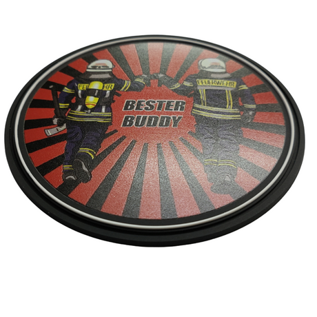 Fire Department Best Buddy Rubber Patch