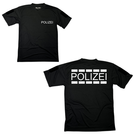 Tactical Quick Dry T-Shirt "POLIZEI"