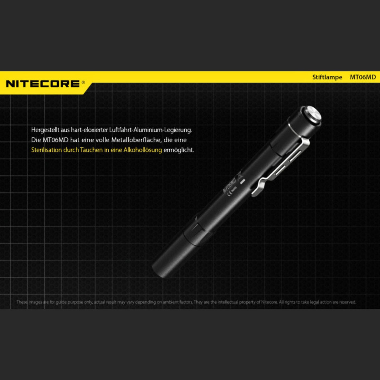 Nitecore MT06MD Diagnostikleuchte