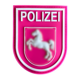 Pink Niedersachsen Rubber Patch
