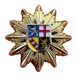 Ansteck-Pin Polizeistern Bundesländer / Bundespolizei