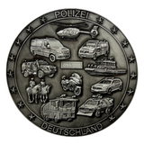 XXL Polizei Deutschland limitierter Coin